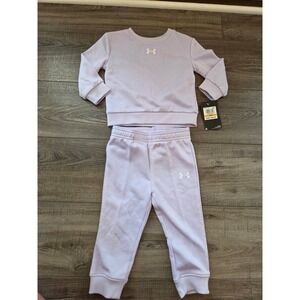 Under armour baby girl set 12 mos